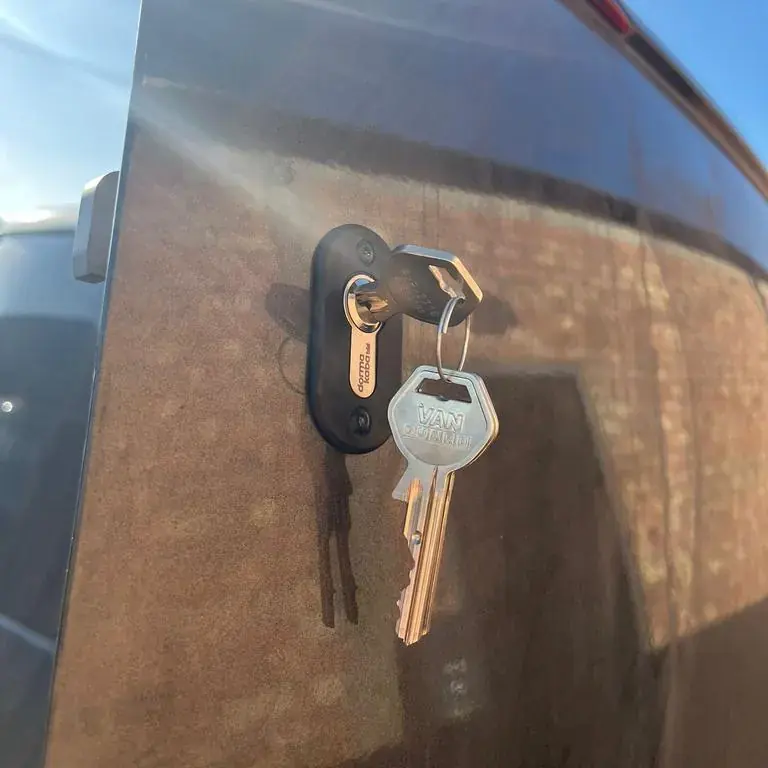 Van locks fitted in Fareham