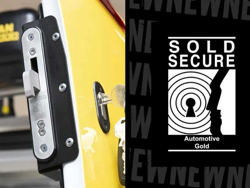 Sold Secure Automotive Gold rated van lock